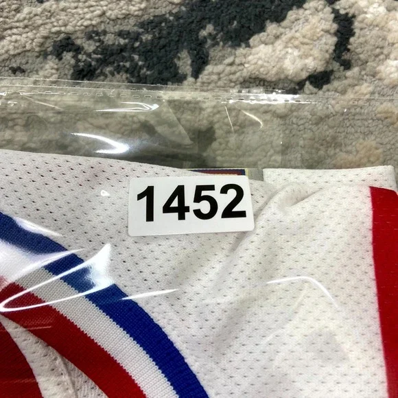 Mitchell & Ness Jersey Mens S White LA Clippers Basketball Team NBA Athleisure - Picture 10 of 10